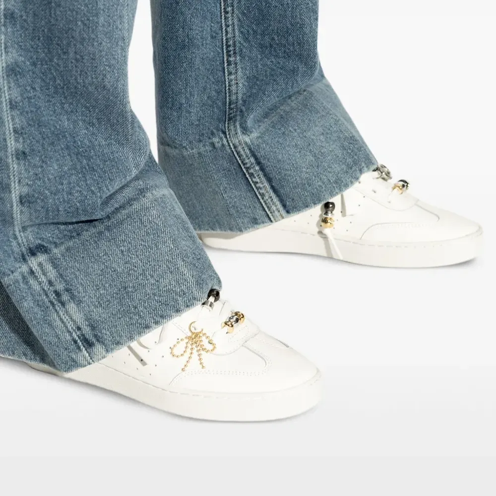 Кроссовки с бантом