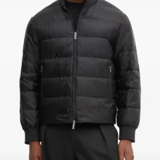 Куртка с монограммным узором