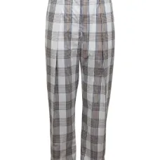 Клетчатые брюки Noberta со складками