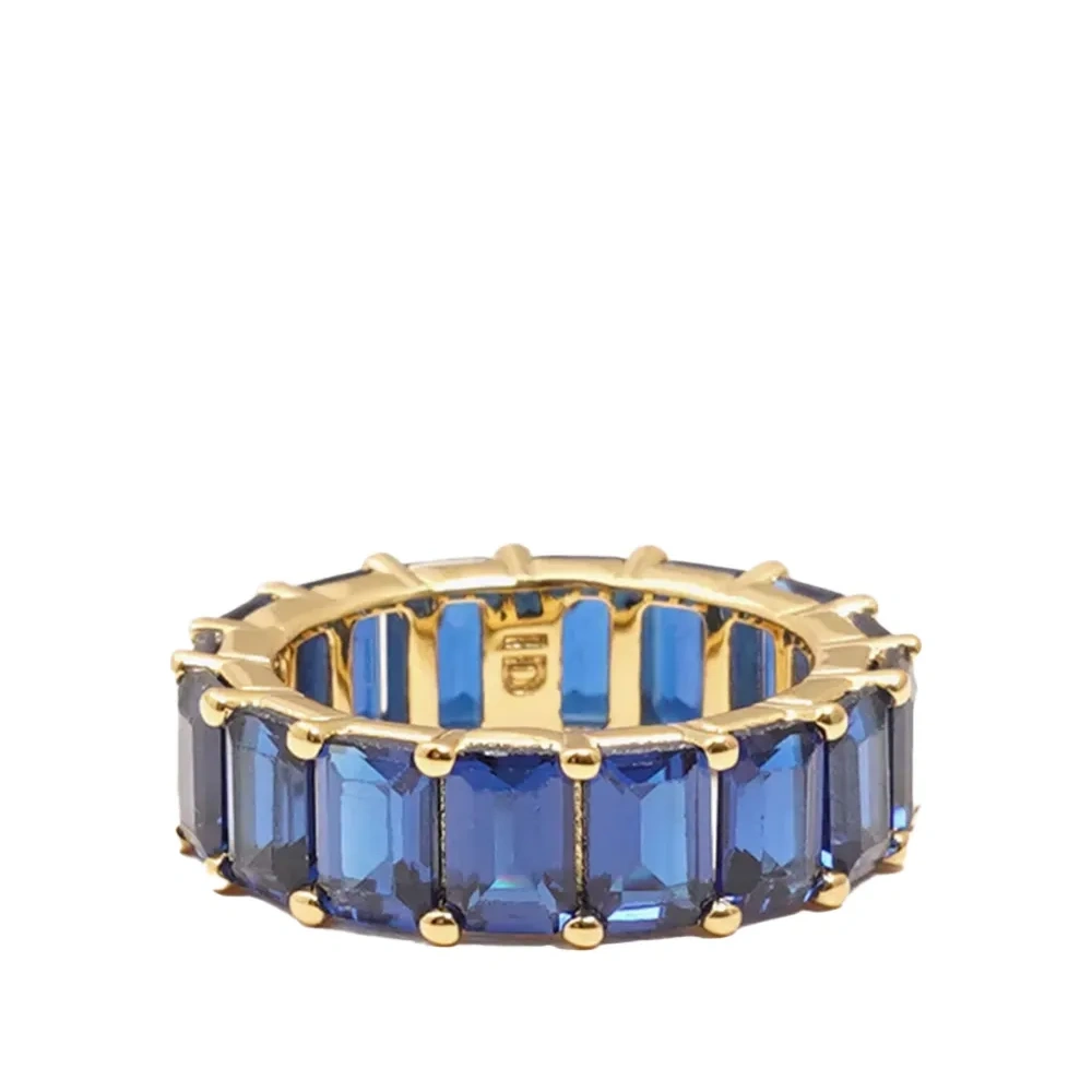 Кольцо Chunky с изумрудом