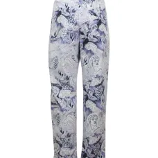 Брюки с геометричным принтом