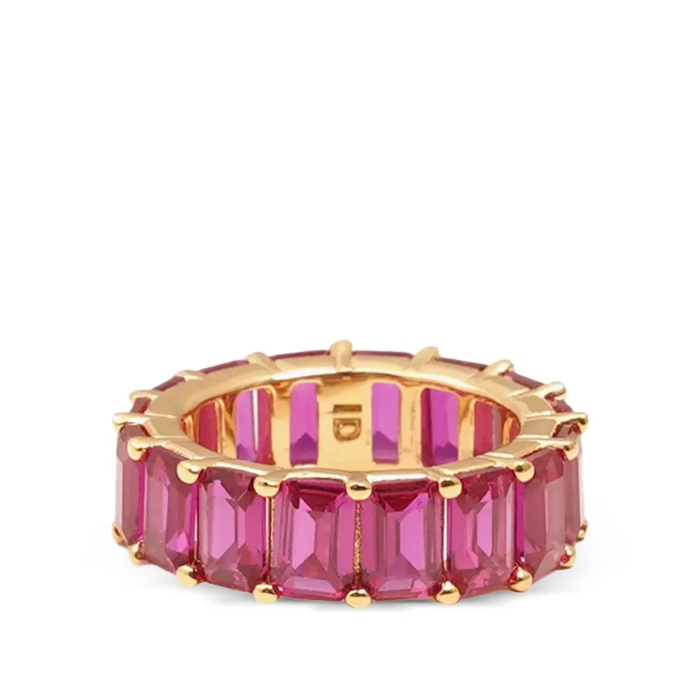 Кольцо прямоугольной формы