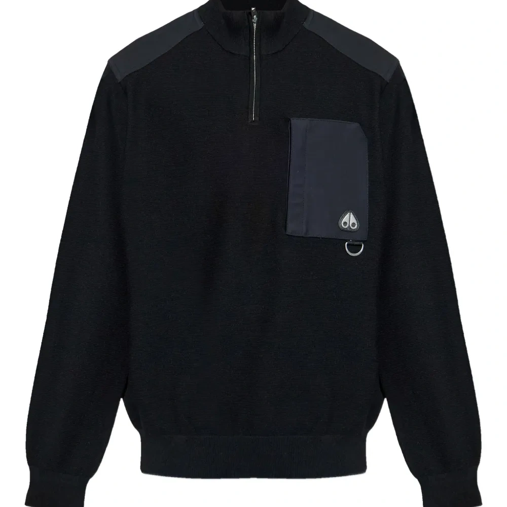 Свитер с воротником на молнии