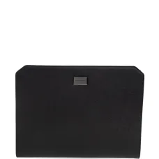 Клатч из кожи с логотипом