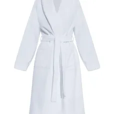 Халат с воротником-шалькой