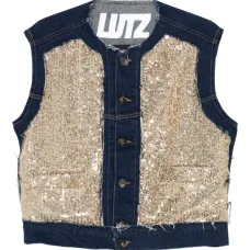 Декорированный джинсовый жилет Flirt