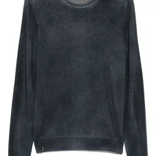 Свитер с круглым вырезом