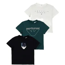 Футболки с логотипом (набор из трех штук) Футболки с логотипом (набор из трех штук)