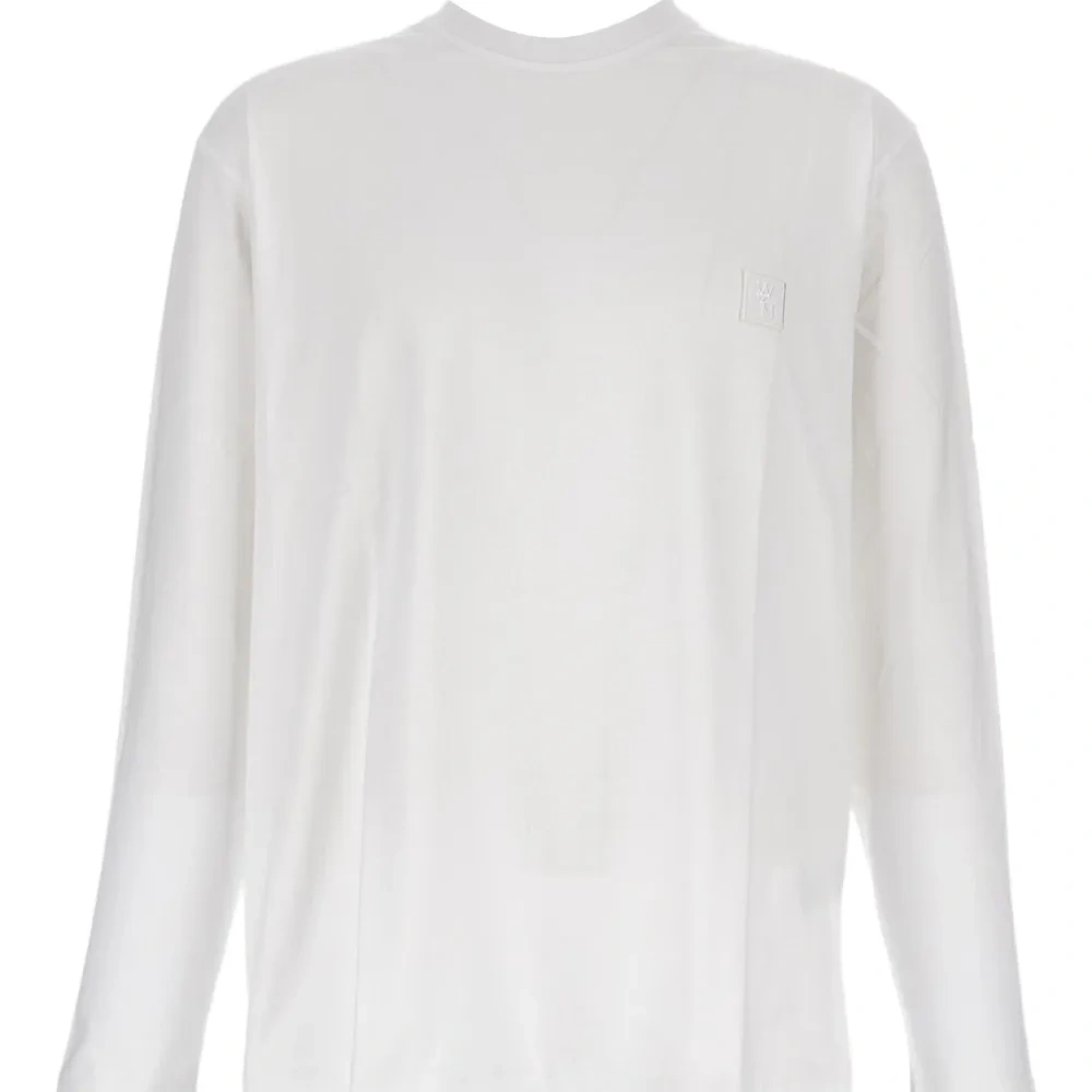 Футболка с длинными рукавами и логотипом