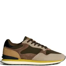 Кеды City Aspen из комбинированных материалов на шнуровке с подошвой 30 мм