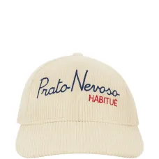 Вышитая вельветовая кепка