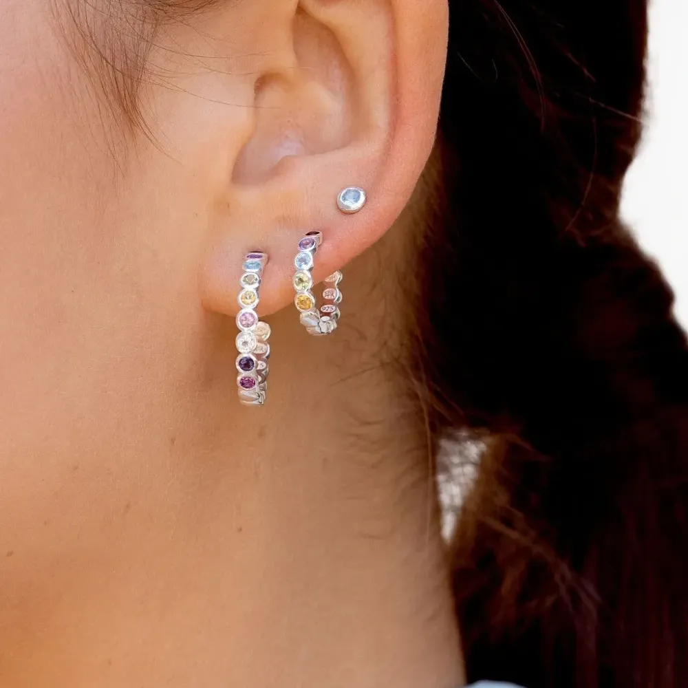 Серьги-хагги Tutti Frutti