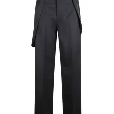 Брюки с подтяжками