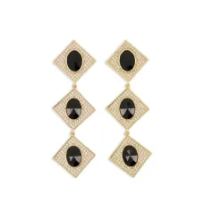 Серьги с кристаллами