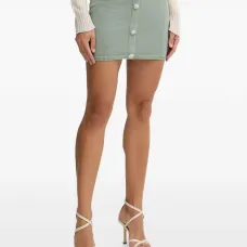 Юбка с декоративными пуговицами