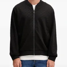 Свитшот на молнии с узором