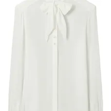 Рубашка Georgette с бантом Рубашка Georgette с бантом