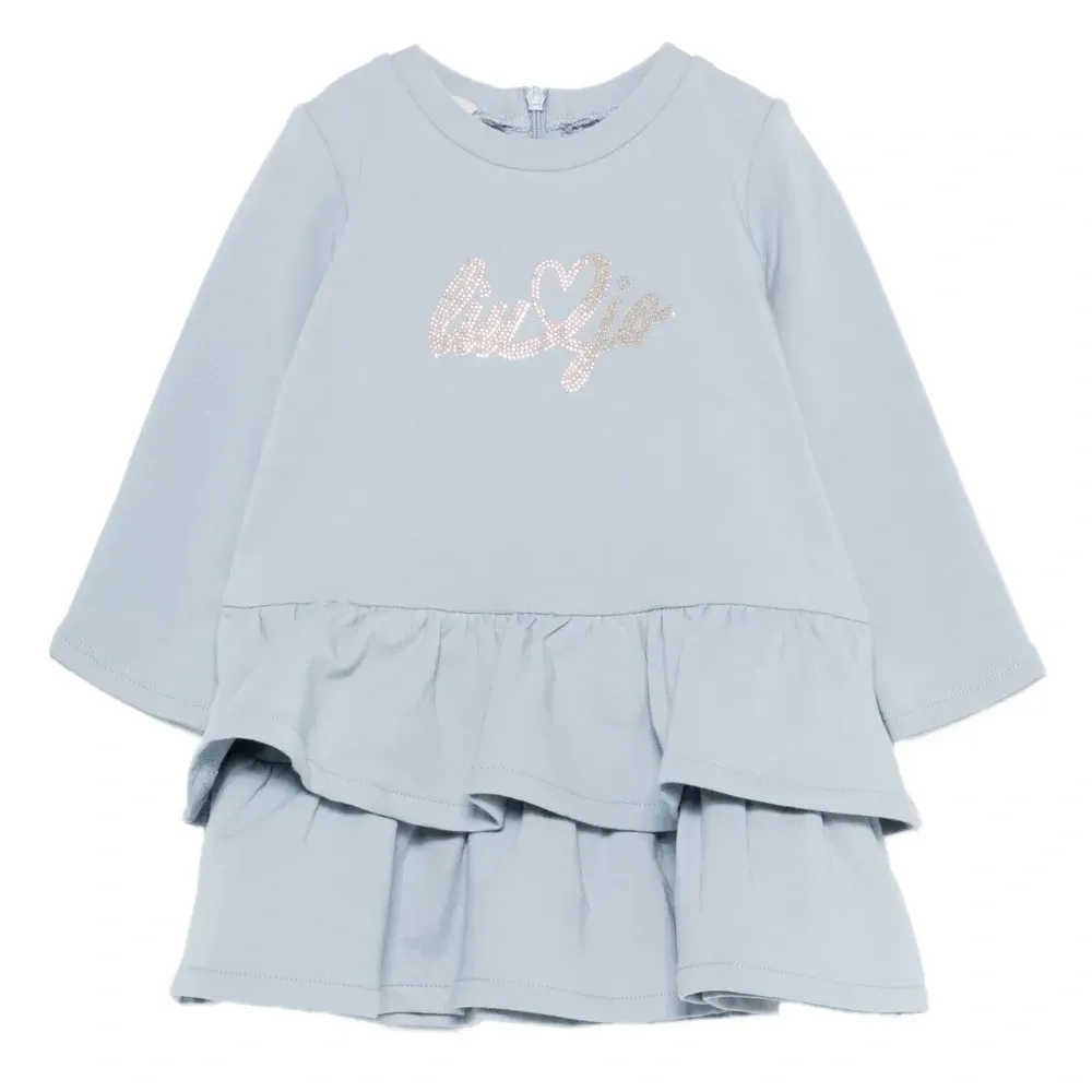 Декорированное платье с оборками