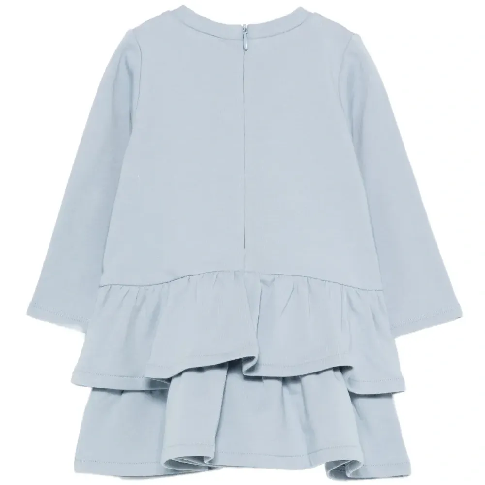 Декорированное платье с оборками