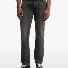 Джинсы с пятью петлями для ремня Джинсы с пятью петлями для ремня