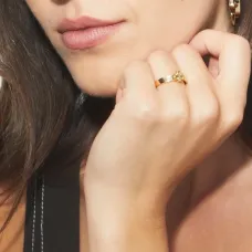 Кольцо Kira с логотипом