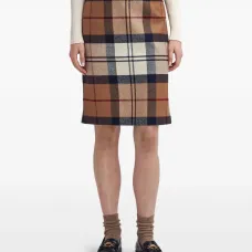 Шерстяная юбка в шотландскую клетку Шерстяная юбка в шотландскую клетку