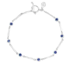 Браслет с сапфирами