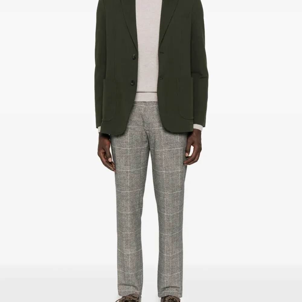 Брюки в клетку