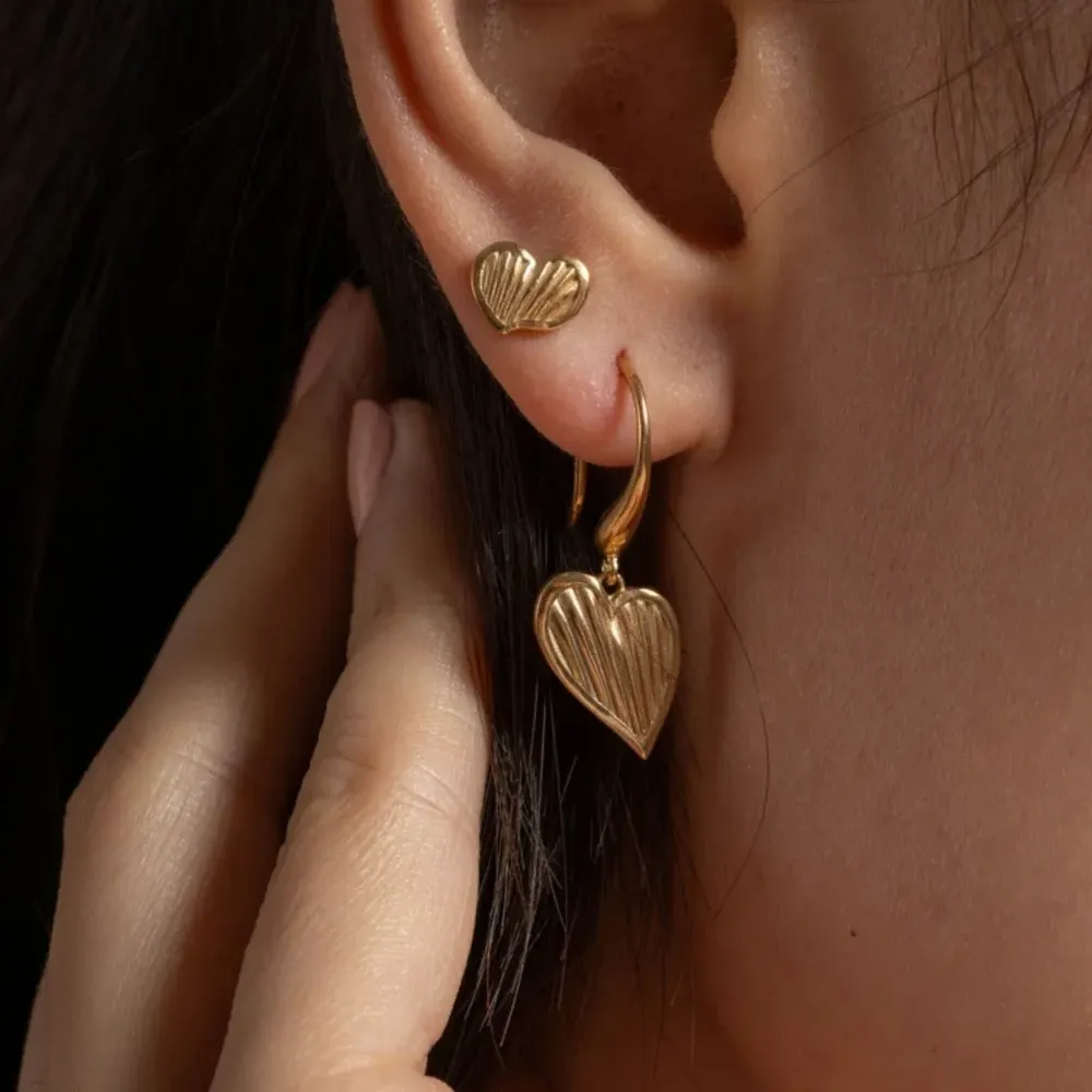Серьги Humbug Heart Studs