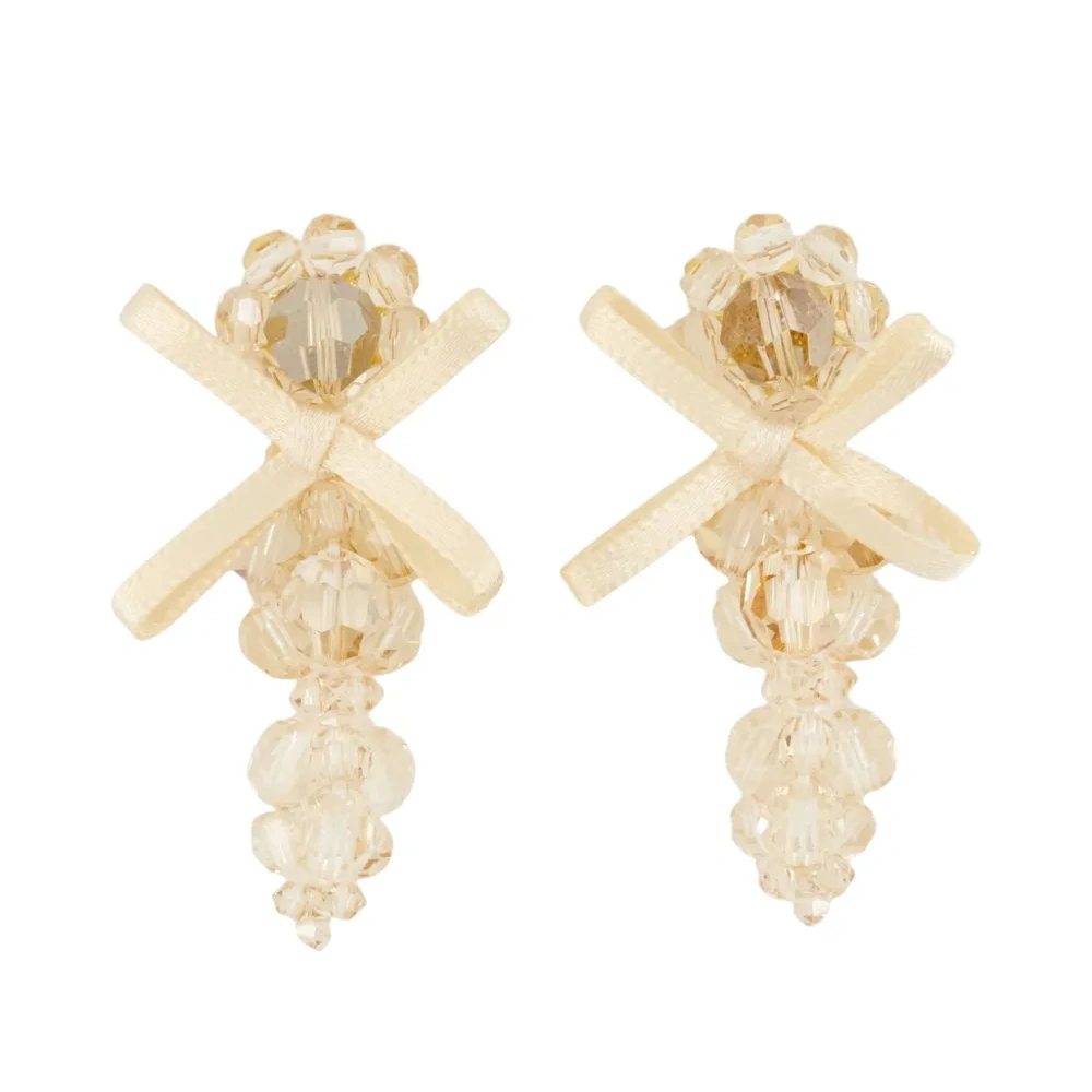 Декорированные серьги