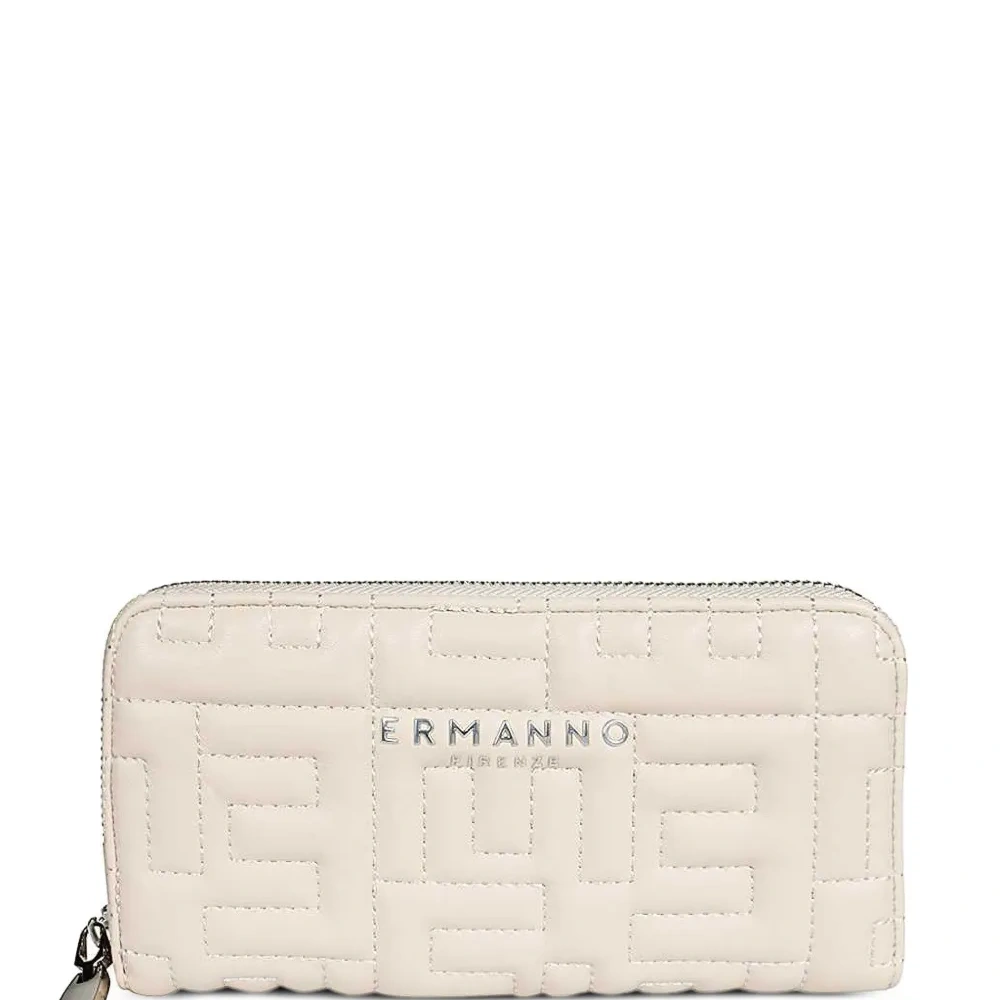 Стеганый кошелек с круговой молнией