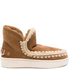 Ботинки с плетеной отделкой