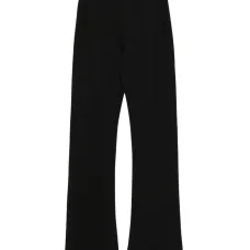 Расклешенные брюки с завышенной талией