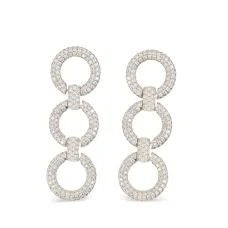 Серьги с кристаллами