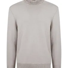 Свитер с воротником-стойкой