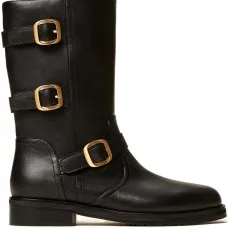 Ботинки с пряжками