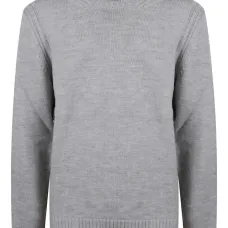 Джемпер с круглым вырезом