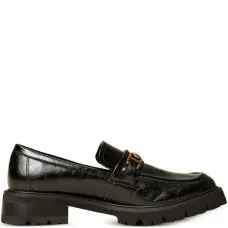 Лоферы с овальной застёжкой