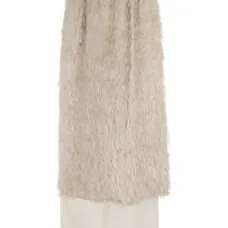 Юбка макси с бахромой