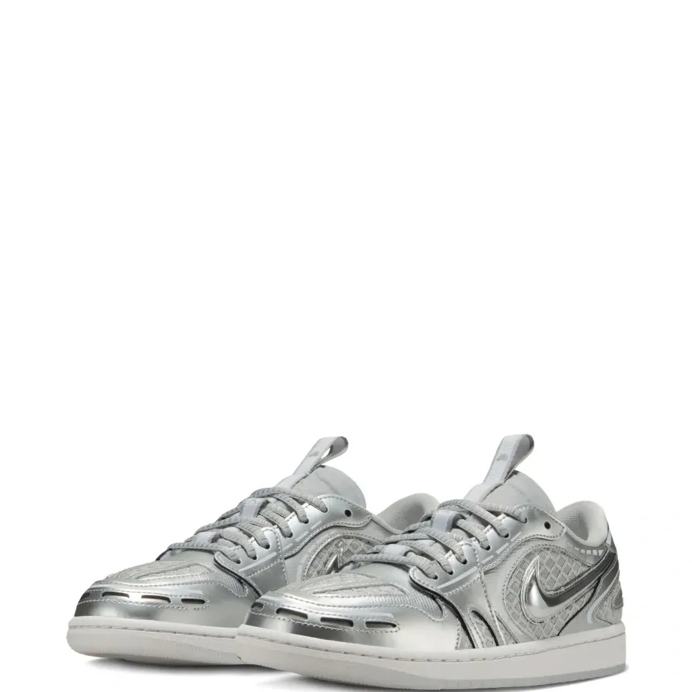 Кроссовки Air Jordan 1 Low Method of Make V3 Metallic Silver