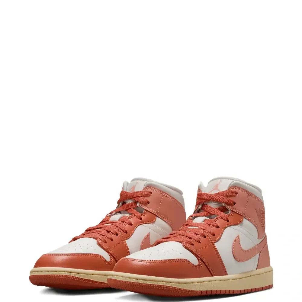 Кроссовки Air Jordan 1 Mid Madder Root Кроссовки Air Jordan 1 Mid Madder Root