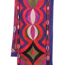 Парео-юбка с абстрактным принтом