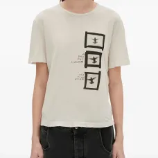 Футболка из джерси с принтом Fanie