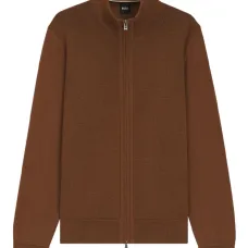 Фактурный кардиган на молнии