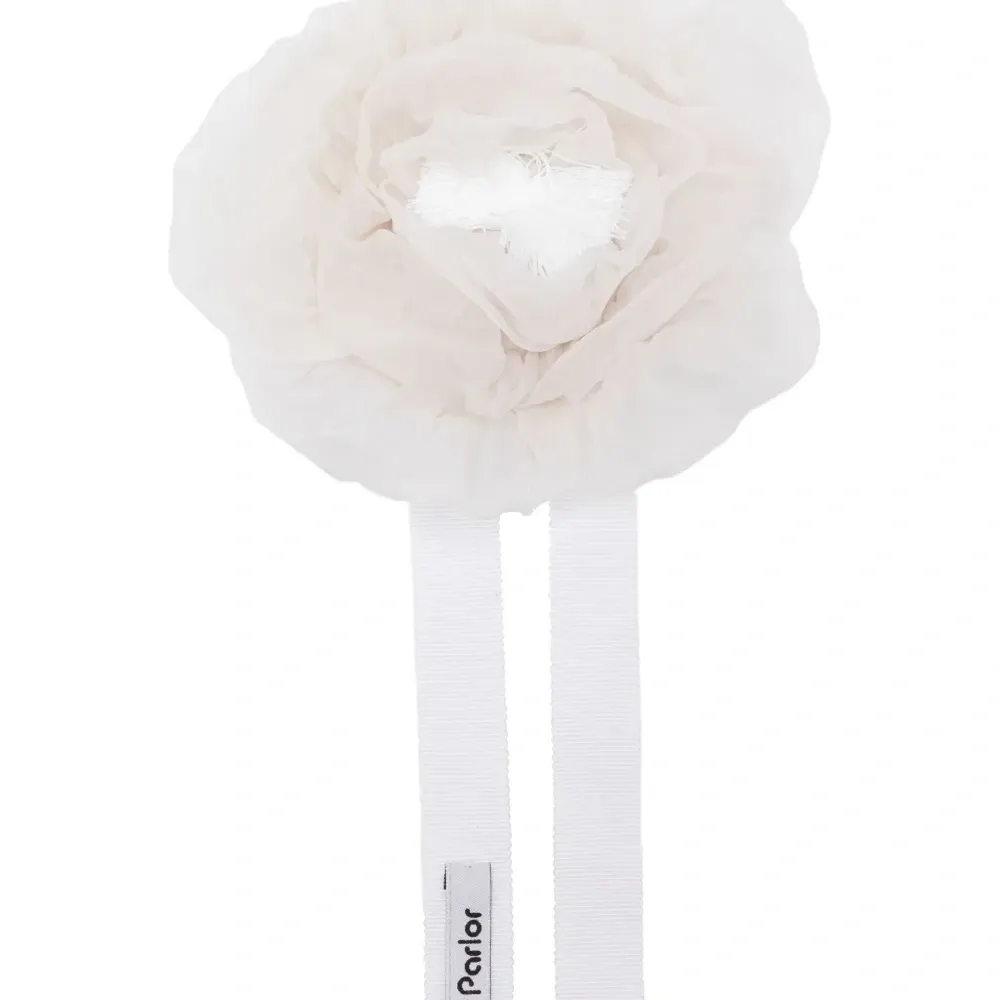 Колье-чокер с цветочным декором