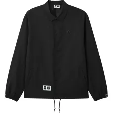 Куртка на пуговицах с нашивкой-логотипом Куртка на пуговицах с нашивкой-логотипом