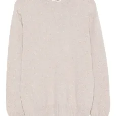 Свитер с круглым вырезом