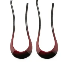 Серьги с изогнутым концом