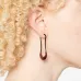 Серьги с изогнутым концом