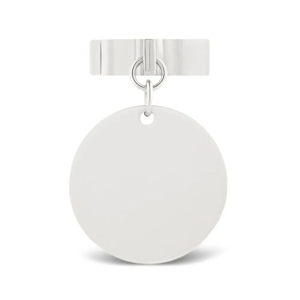 Посеребренное кольцо Folded Confett